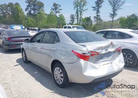 2014 Toyota Corolla L from USA, damaged, VIN 2T1BURHE2EC226295